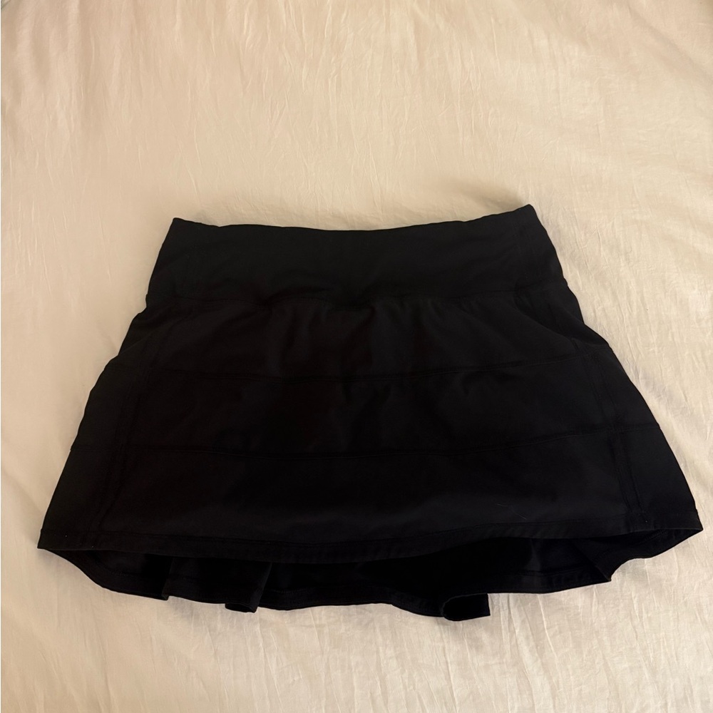 Lululemon Athletica Black pace rival skirt